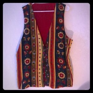 Multicolored Women’s Polyester Vest
